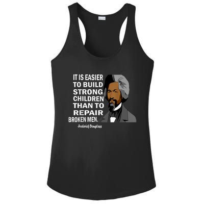 Frederick Douglass Quote Black History Month Ladies PosiCharge Competitor Racerback Tank