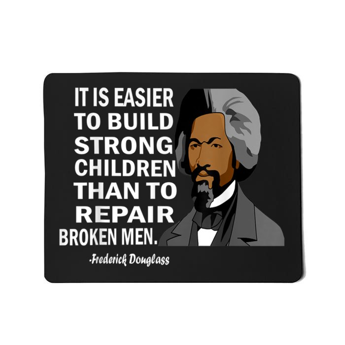 Frederick Douglass Quote Black History Month Mousepad