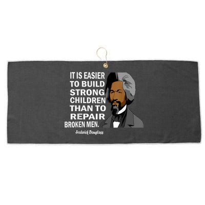 Frederick Douglass Quote Black History Month Large Microfiber Waffle Golf Towel