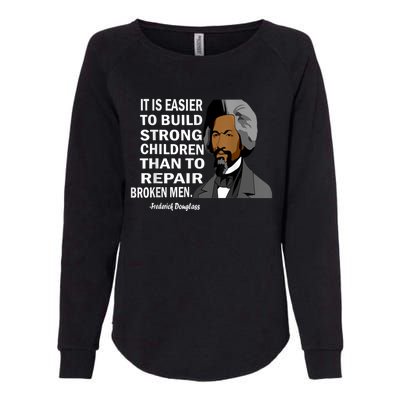 Frederick Douglass Quote Black History Month Womens California Wash Sweatshirt