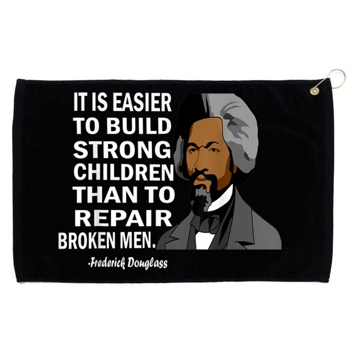 Frederick Douglass Quote Black History Month Grommeted Golf Towel