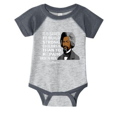 Frederick Douglass Quote Black History Month Infant Baby Jersey Bodysuit