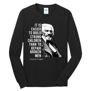 Frederick Douglass Quote For Black History Month Tall Long Sleeve T-Shirt