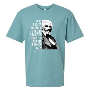 Frederick Douglass Quote For Black History Month Sueded Cloud Jersey T-Shirt