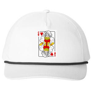 Fabulous Drag Queen Of Hearts Drag Queen Fan Yass Slay Werk Snapback Five-Panel Rope Hat