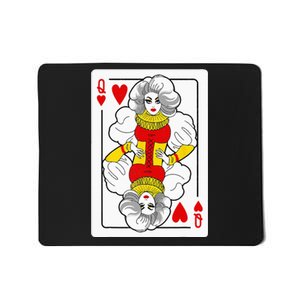 Fabulous Drag Queen Of Hearts Drag Queen Fan Yass Slay Werk Mousepad