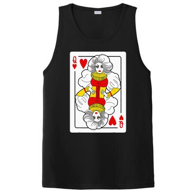 Fabulous Drag Queen Of Hearts Drag Queen Fan Yass Slay Werk PosiCharge Competitor Tank