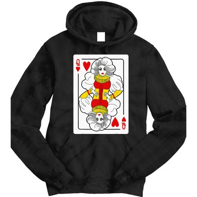 Fabulous Drag Queen Of Hearts Drag Queen Fan Yass Slay Werk Tie Dye Hoodie