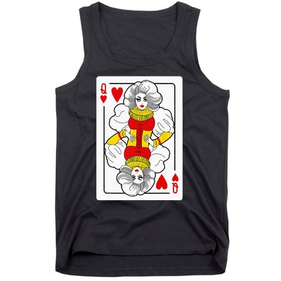 Fabulous Drag Queen Of Hearts Drag Queen Fan Yass Slay Werk Tank Top