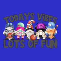 Field Day Quote Todays Vibes Lots Of Fun Gnomies Gift Button