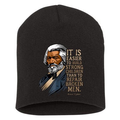 Frederick Douglass Quote For Black History Month Short Acrylic Beanie