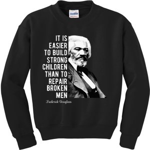 Frederick Douglass Quote For Black History Month Kids Sweatshirt