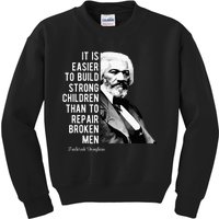 Frederick Douglass Quote For Black History Month Kids Sweatshirt