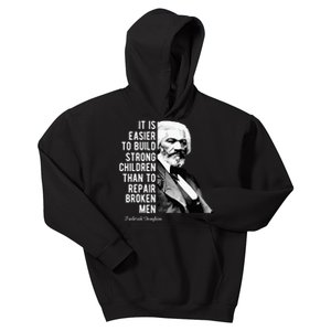 Frederick Douglass Quote For Black History Month Kids Hoodie