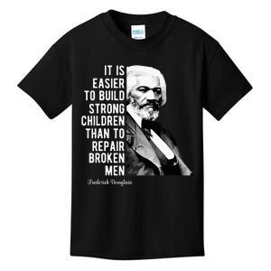 Frederick Douglass Quote For Black History Month Kids T-Shirt