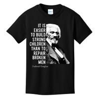 Frederick Douglass Quote For Black History Month Kids T-Shirt