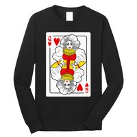 Fabulous Drag Queen of Hearts Drag Queen Fan Yass Slay Werk Long Sleeve Shirt