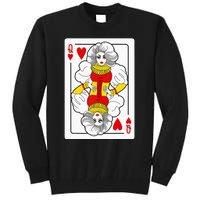 Fabulous Drag Queen of Hearts Drag Queen Fan Yass Slay Werk Tall Sweatshirt