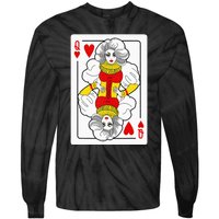 Fabulous Drag Queen of Hearts Drag Queen Fan Yass Slay Werk Tie-Dye Long Sleeve Shirt