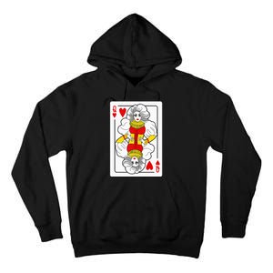 Fabulous Drag Queen of Hearts Drag Queen Fan Yass Slay Werk Tall Hoodie