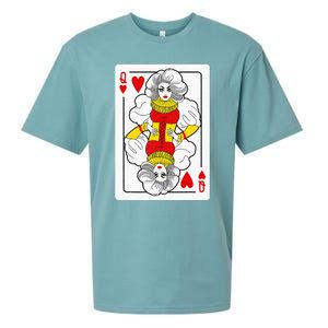 Fabulous Drag Queen of Hearts Drag Queen Fan Yass Slay Werk Sueded Cloud Jersey T-Shirt