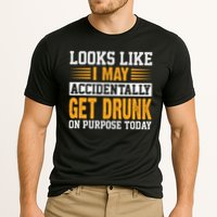 Funny Drinking Quote Alcohol Jokes Cooling Performance Crew T-Shirt