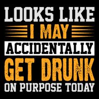 Funny Drinking Quote Alcohol Jokes Short Acrylic Beanie