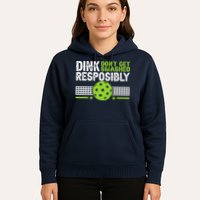 Funny Dink Responsibly Don't Get Smashed Pickleball Hoodie