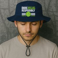 Funny Dink Responsibly Don't Get Smashed Pickleball Bucket Hat