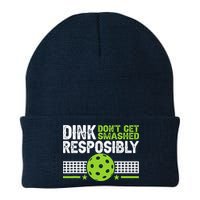 Funny Dink Responsibly Don't Get Smashed Pickleball Beanie