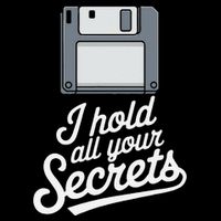 Floppy Disk Retro Tech Nostalgia Old School Computing Humor Sweatshirt