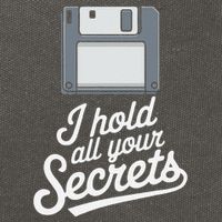 Floppy Disk Retro Tech Nostalgia Old School Computing Humor Cotton Canvas Backpack