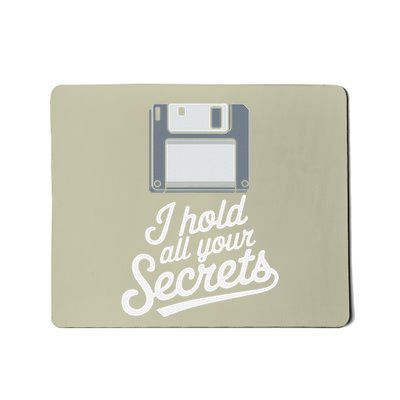 Floppy Disk Retro Tech Nostalgia Old School Computing Humor Mousepad
