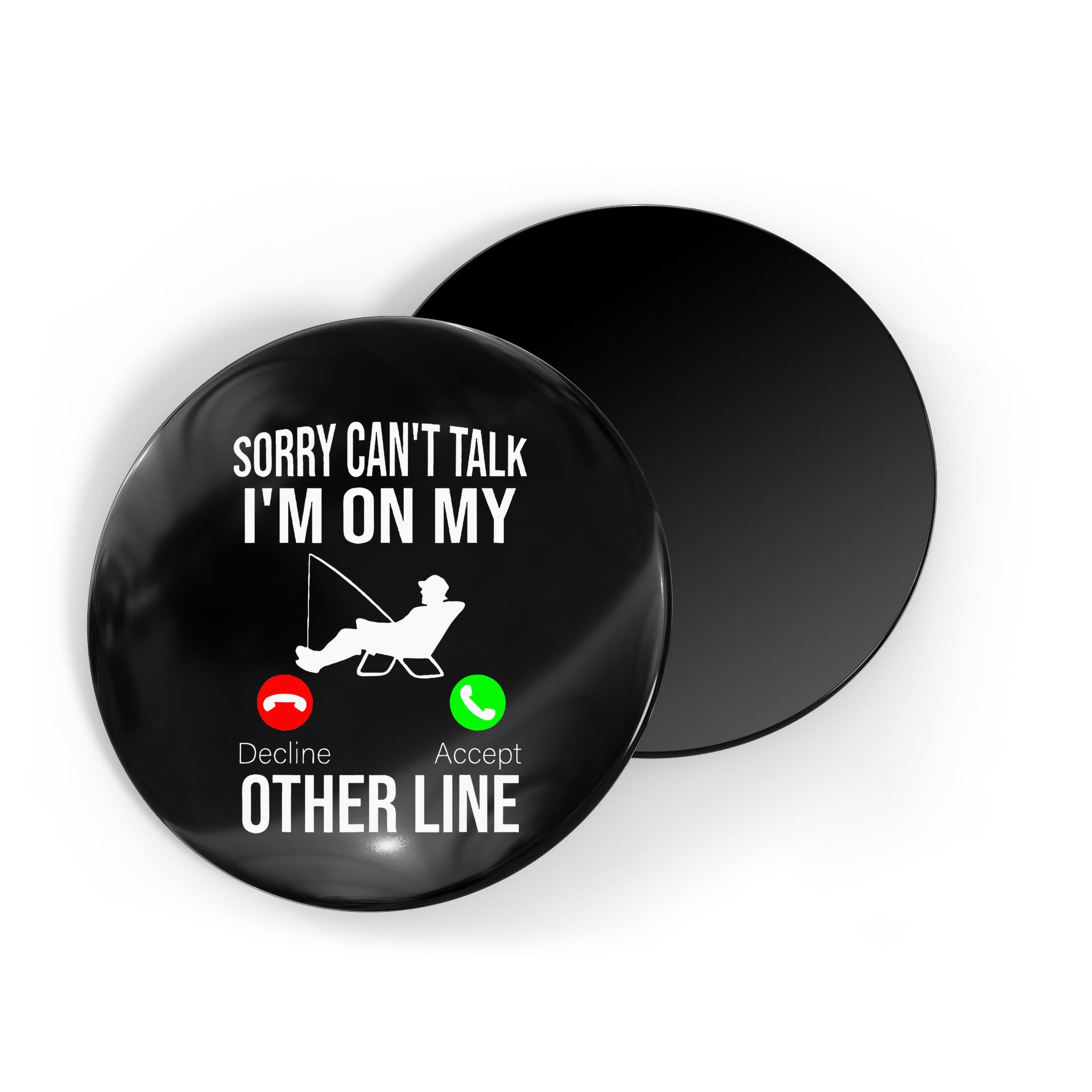 Fishing Dad Reel Cool Fish Bass Fishing Magnet