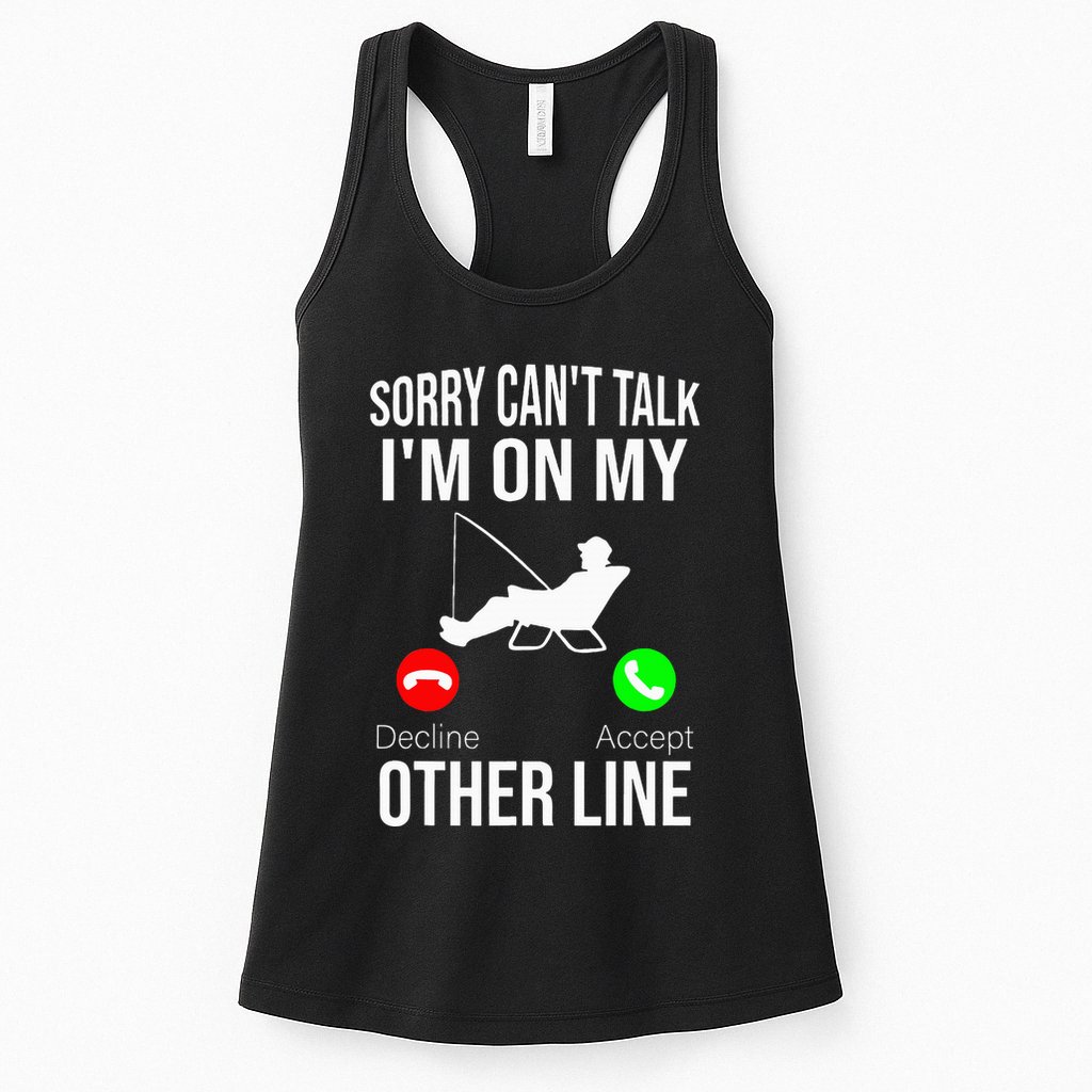 Fishing Dad Reel Cool Fish Bass Fishing Womens Tank Top