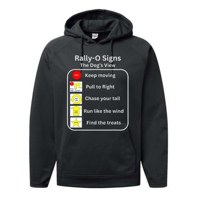 Funny Dog Rally Obedience Performance Fleece Hoodie