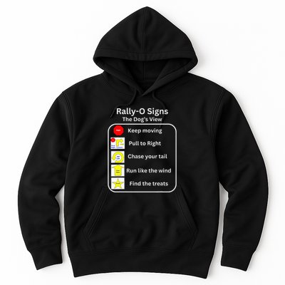 Funny Dog Rally Obedience Hoodie