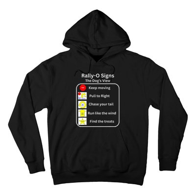 Funny Dog Rally Obedience Hoodie