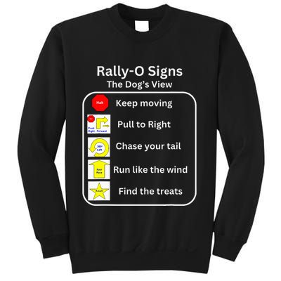 Funny Dog Rally Obedience Sweatshirt