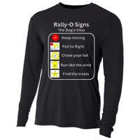 Funny Dog Rally Obedience Cooling Performance Long Sleeve Crew