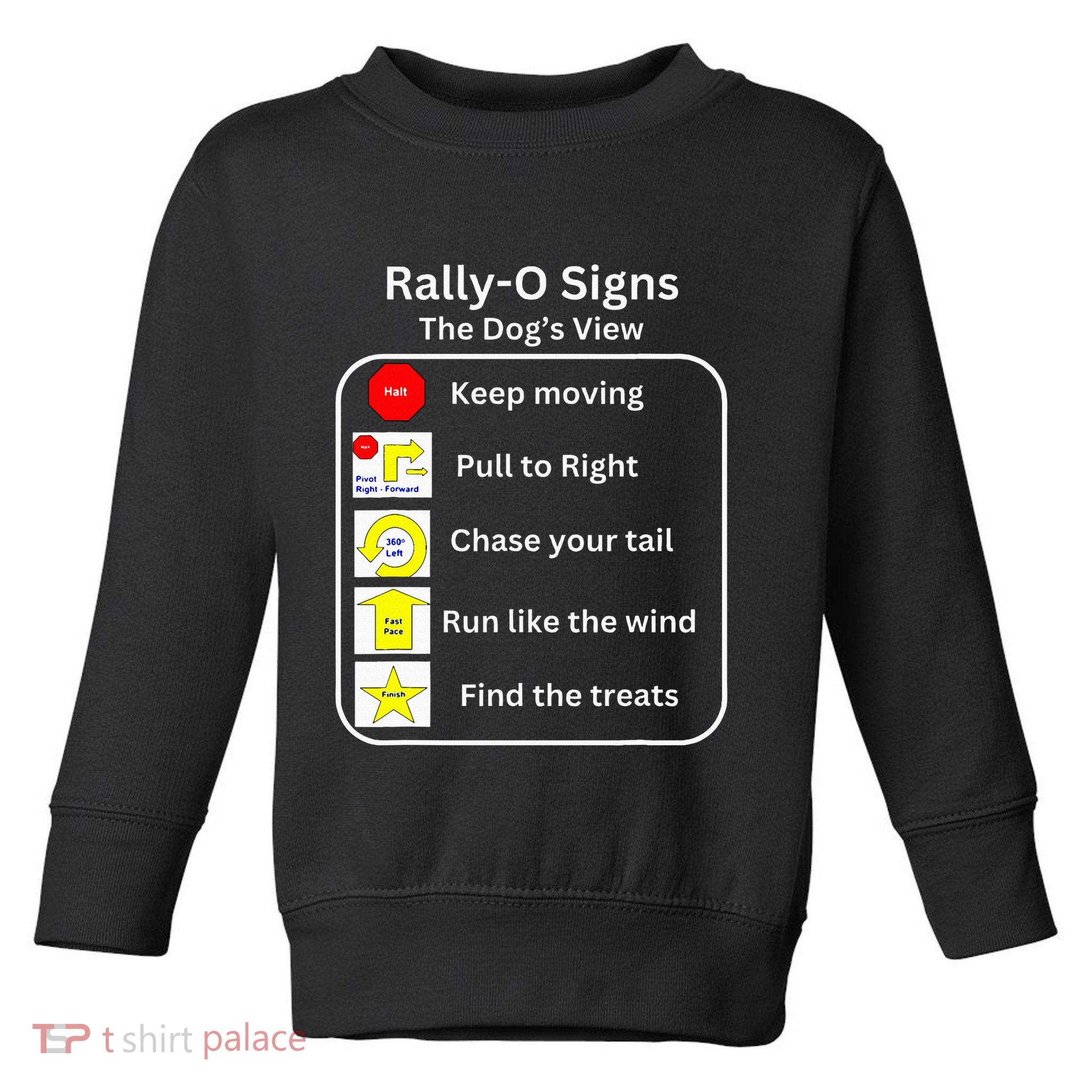 Funny Dog Rally Obedience Toddler Sweatshirt