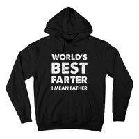 Father's Day Retro Dad World's Best Farter I Mean Father Hoodie