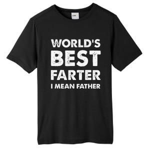 Father's Day Retro Dad World's Best Farter I Mean Father Tall Fusion ChromaSoft Performance T-Shirt