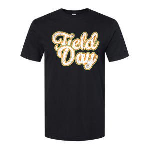 Field Day Retro Orange Field Day Games Adults Teachers Softstyle CVC T-Shirt