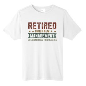 Fathers Day Retired Grandpa Funny Retirement Tall Fusion ChromaSoft Performance T-Shirt