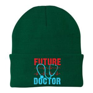 Future Doctor retro heartbeat nurse Knit Cap Winter Beanie