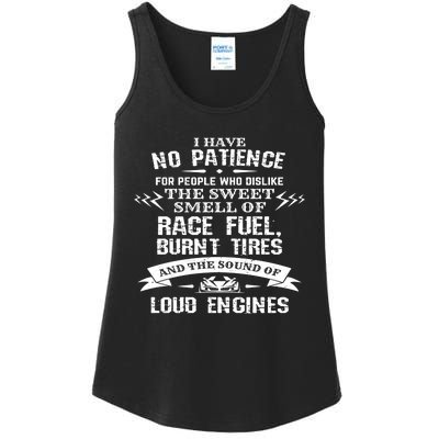 Funny Drag Racing Cute Gift For Mechanics And Car Enthusiasts Ladies Essential Tank