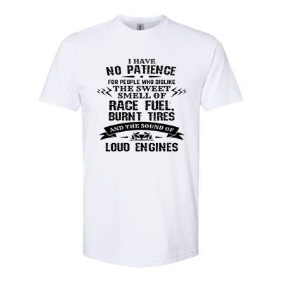 Funny Drag Racing Cute Gift For Mechanics And Car Enthusiasts Softstyle CVC T-Shirt