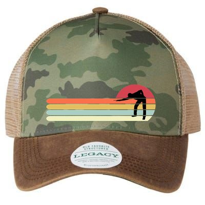 Father's Day Retro Funny Billiards Pool Gift For Dad Legacy Tie Dye Trucker Hat