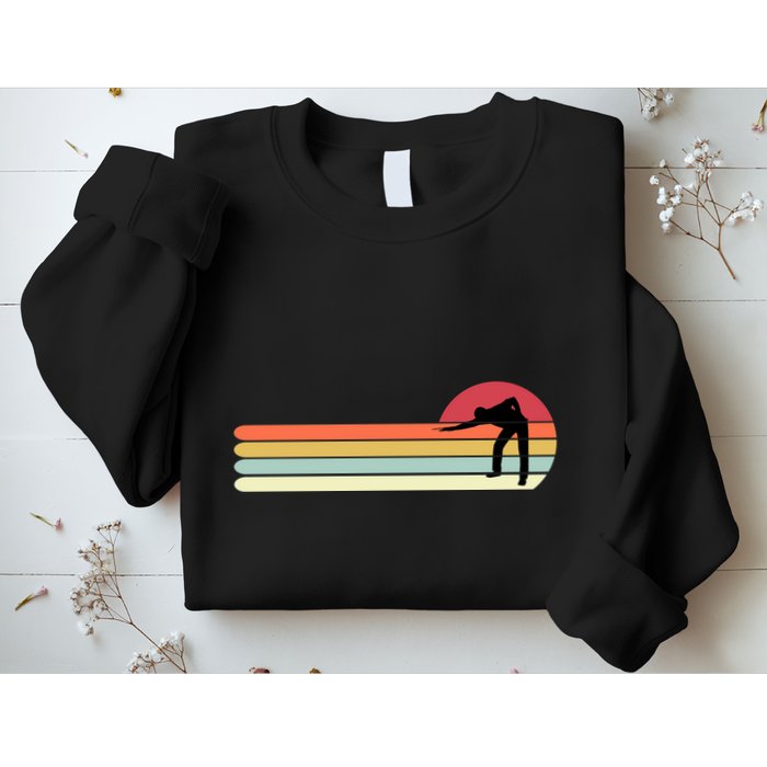 Father's Day Retro Funny Billiards Pool Gift For Dad Sweatshirt